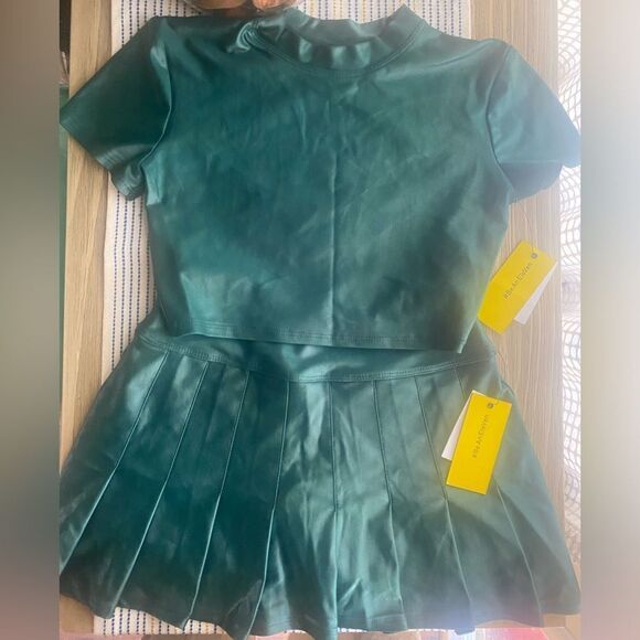 Eleven by Venus Williams 2-piece set of top and skirt with integrated shorts XS - Picture 1 of 15